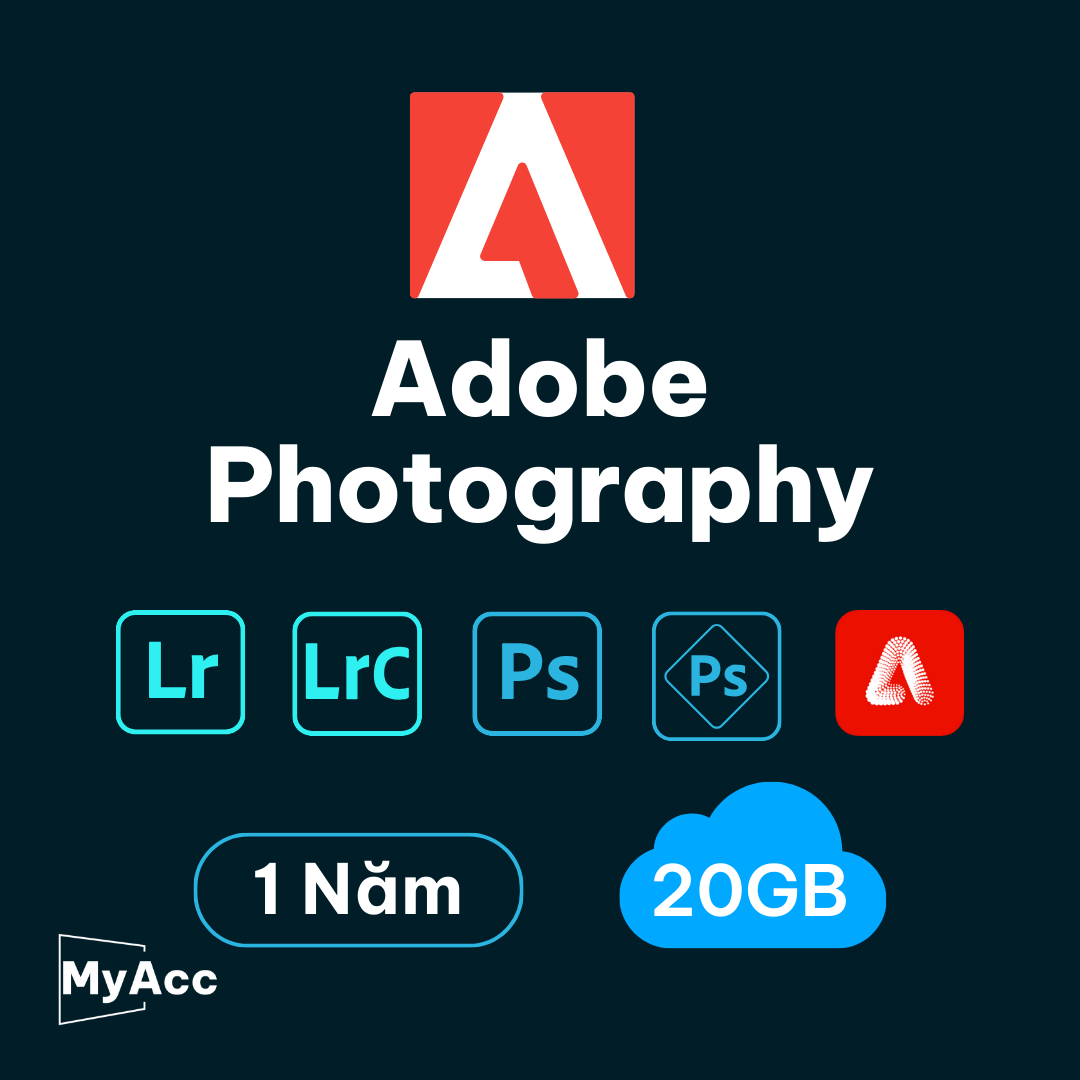 Bản quyền Adobe Photogarphy LR vs PS Giá rẻ (1 năm) - Công Cụ Đắc Lực Cho Nhiếp Ảnh Gia Nên chọn